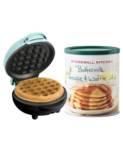 Waffle Maker + Buttermilk Pancake & Waffle Mix