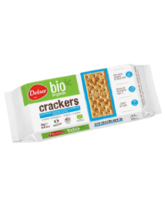 Organic Crackers Unsalted on Top.