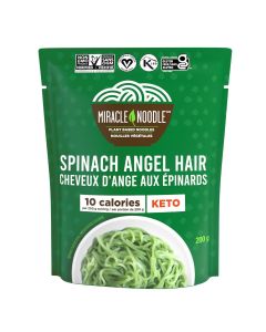 Ready to Eat Spinach Angel Hair Noodles